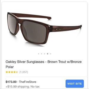 Oakley Sliver Bronze Sunglasses